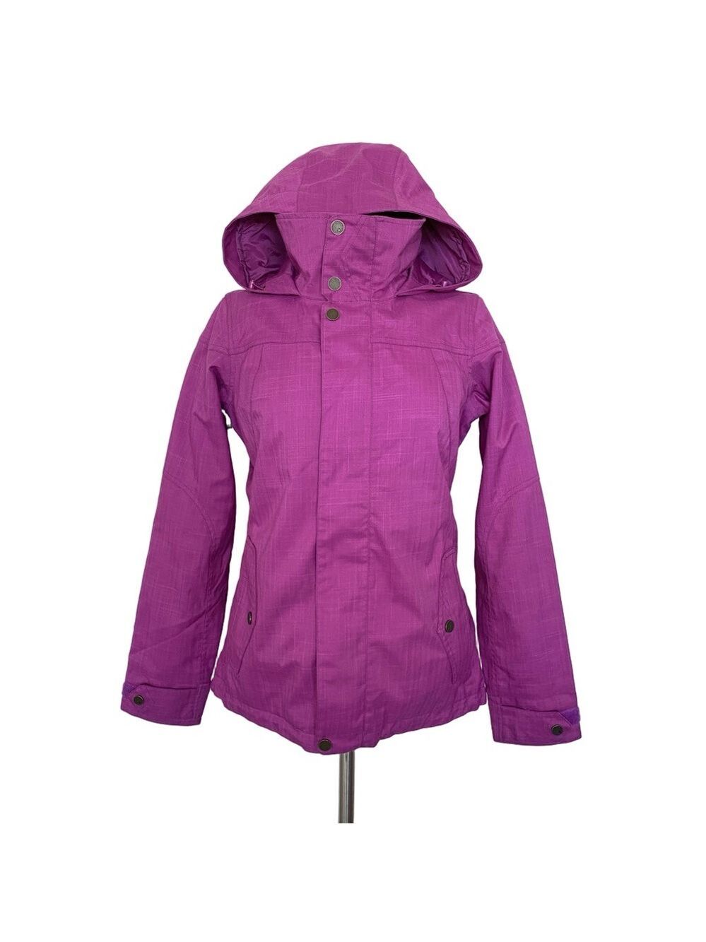 Burton DryRide Women's Jet Set Insulated Jacket Snowboard Ski Purple Sz S